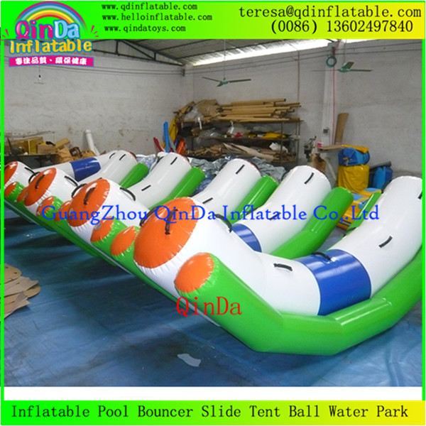 Fashion Durbale 0.9mm Thickness PVC Tarpaulin Inflatable Water Totter Seesaw