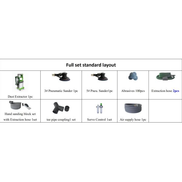 Anti Explosion Dry Sanding Machine With 8 Inches Touch Screen