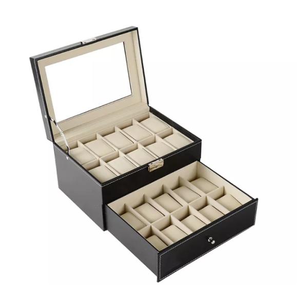 коробки ISO9001 дозора собрания коробок MDF 20pcs деревянные упаковывая упаковывая