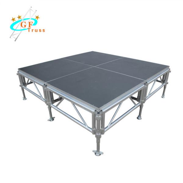 Aluminum portable stage platform design truss structure  for conert event
