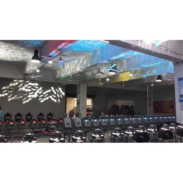 200W ZOOM 10-30degree Exterior Outdoor Waterproof LED Gobo Logo Image Advertising Rotary Projection Projector