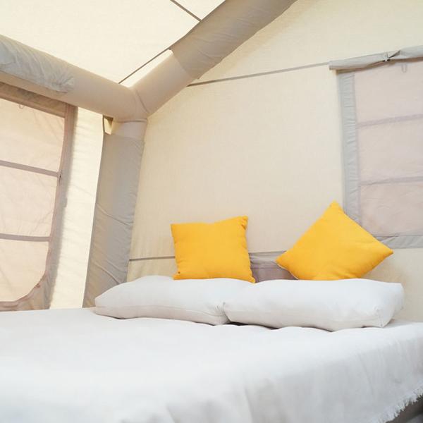 Precio mayorista de fábrica carpa de túnel inflable impermeable carpa de fiesta ligera inflable