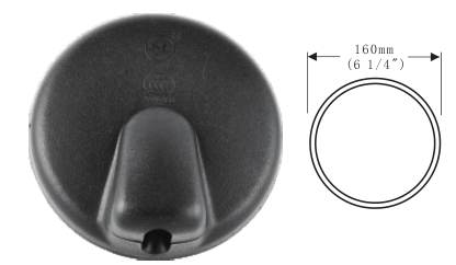 Тележка FOTON Ollin китайская разделяет пластмассу + стекло ABS зеркала стороны тележки 25mm устанавливая