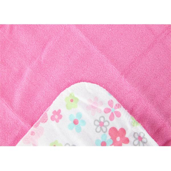 Modern Fashionable Baby Bath Wash Cloth , Pink Baby Washcloths AZO Free