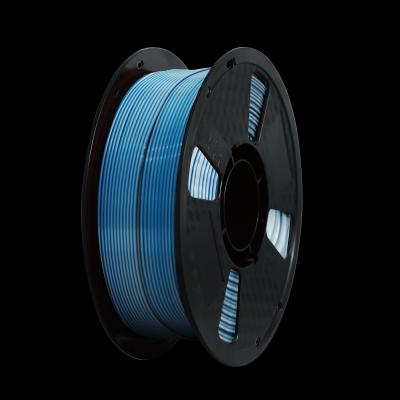 Dual Color Gradient Silk PLA 3D Printer Filament 1.75mm Multi Color Change Effect for Creative Art
