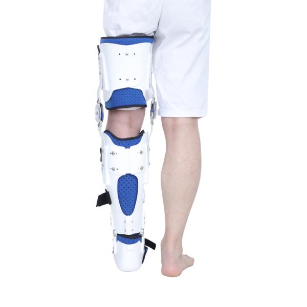 High Strength Orthopedic Orthosis Hinged Ankle Foot Orthosis Splint Leg Support