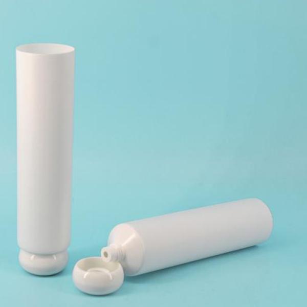 Empty Cosmetic Packaging Double Layer PE Tube With Silk Screen