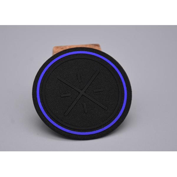 2.a tela tejida aumentada de Logo Heat Transfer Clothing Labels del silicón