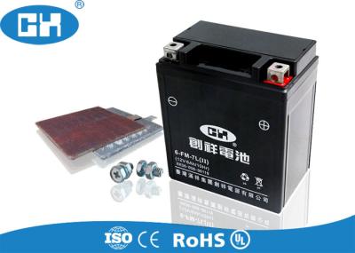 Small 12v 7ah Motorcycle Battery , 125cc / 150cc Honda Motorcycle Battery
