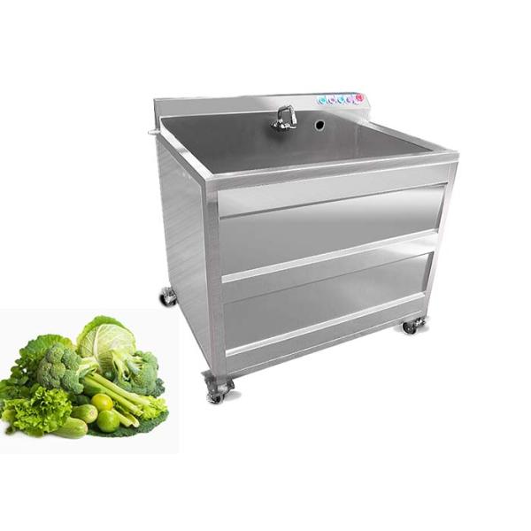 Pepper Salad 300kg/h Vegetable Fruit Washing Machine For Restaurant