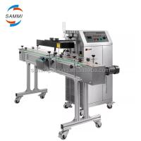 Máquina de sellado de inducción continua automática de tipo de suelo sellador térmico de inducción para botellas pequeñas de plástico