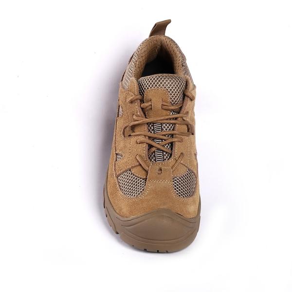 Shengjie Slip Resistant Leather Low Cut Steeltoe Metal Eyelets Boots Men's Breathable Safety Shoes