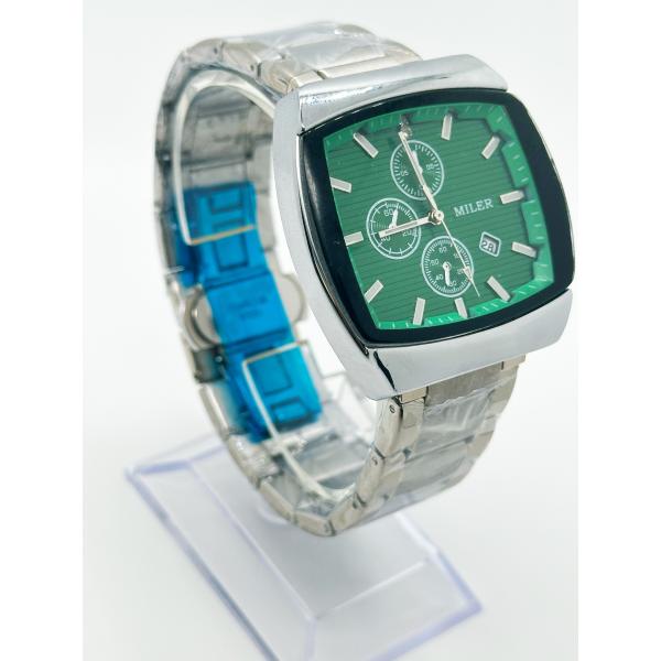 Настроенный логотип кварцевые водонепроницаемые модные часы для мужчин Дата нержавеющая сталь часы Запястье