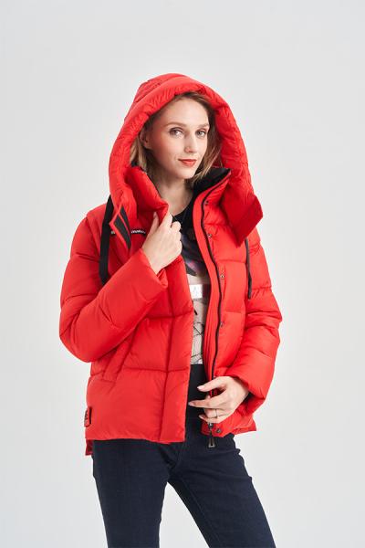 FODARLLOY 2022 innovative products Warm Hooded Lady Thin Cotton-padded Jacket Women Coat Lightweight Luxury Down Foldable Jacket