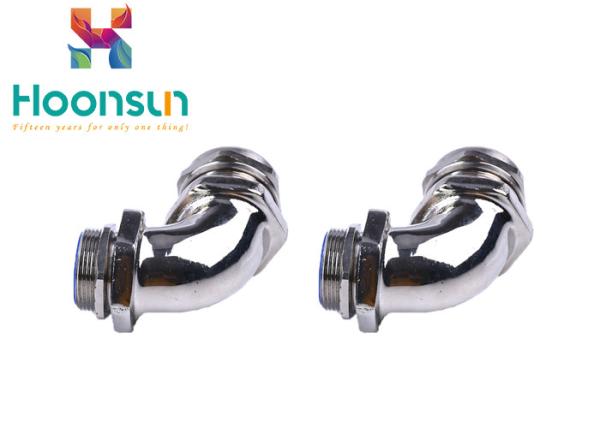 Durable 90 Degree Hose Fitting Right Angle Tube Connector Male Threaded Brass Union
