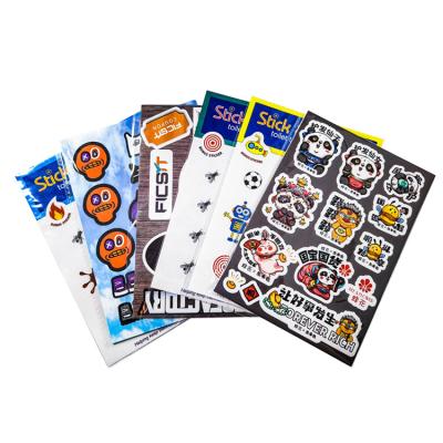 Die Cut Logo Vinyl Self Adhesive Sticker Label For Business Shopping Custom Order