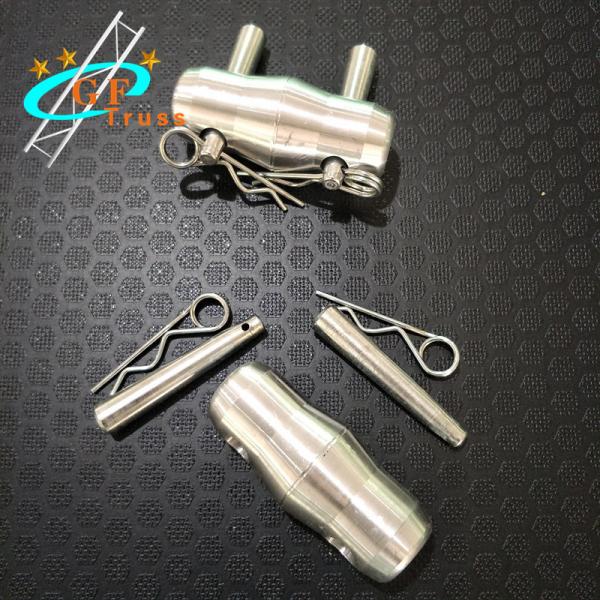 Double Ended Conical Coupler With Clips Pin Clamp Trusses Parts F34 Custom Color