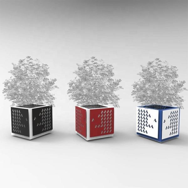 Europe Style 1030L*1030W*1000H Mm Garden Metal Flower Pots