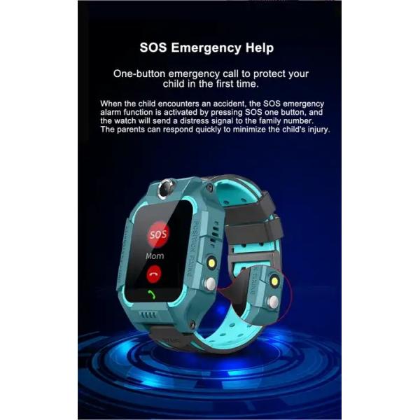 Телефон BT ребенка IP67 вызывает умный дозор универсальным материалом силикона ABS