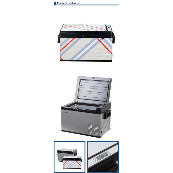 50L портативный кемпинг на открытом воздухе грузовик катер караван 12V 24V мини холодильник морозильники