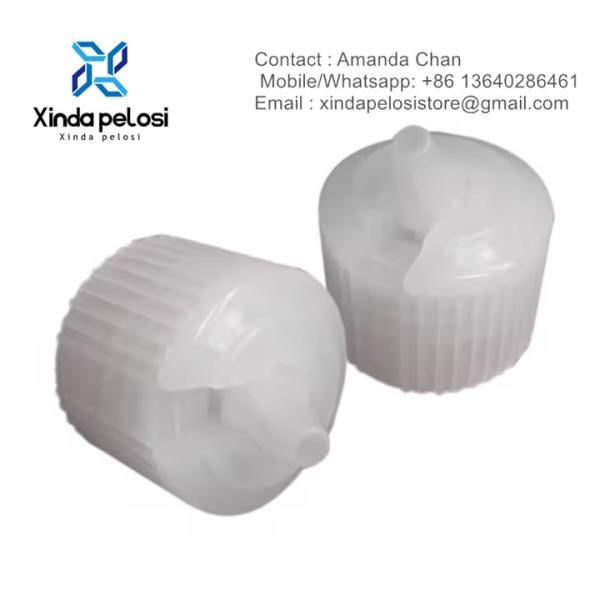 Venda Quente Aceitar CustomFlip Cover embalagem plástica cosmética garrafa para compra