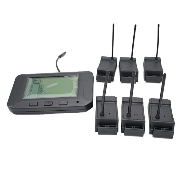 6-26 Wheels Commercial Vehicle TPMS Tire Pressure Monitoring System Waterproof Design