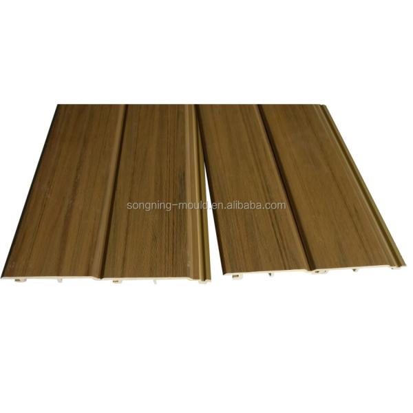 Противововодная наружная стена из ПВХ для долговечного внешнего дизайна