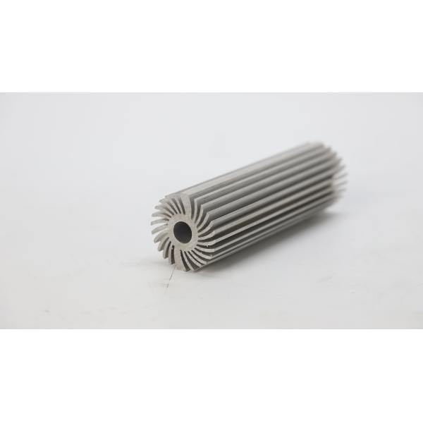Silver Anodized Aluminium Extrusion Profiles for Customized Size Radiator Sheet Aluminum