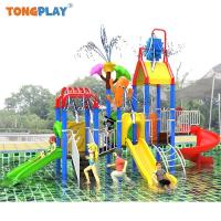 Parcs aquatiques en plastique pour enfants en plein air Parcs d'attractions équipement pour les coureurs Glissière d'eau pour piscine Parcs aquatiques