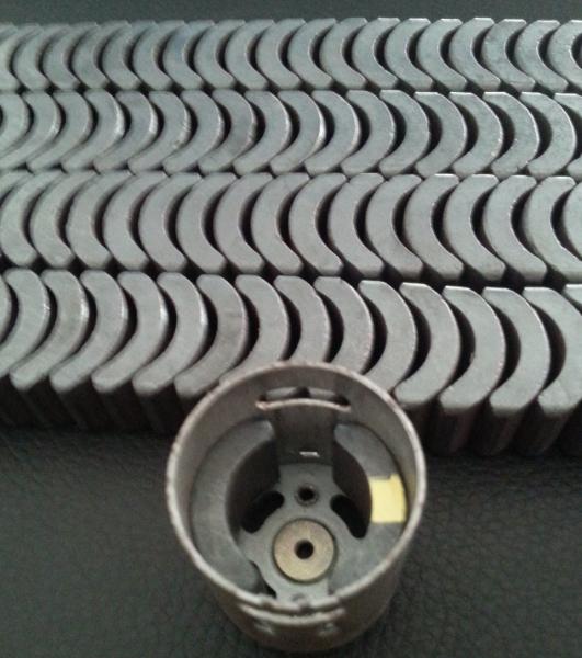 Y30 Grade Ferite Arc Magnets For Motors Ferite Ceramic Motor Arc Magnets