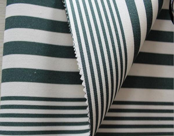 100% polyester solution dyed awning fabric, 150 cm width, 300 GSM