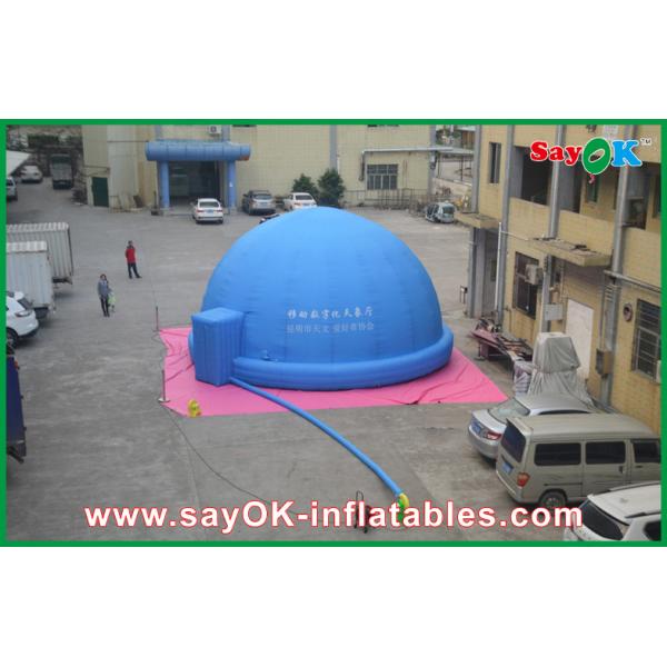 Планетарий цифров голубой раздувной для учя/наблюдая кино