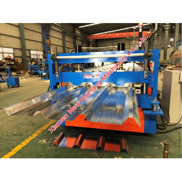 20m/min Siemens PLC Control Roof Panel Roll Former With GCr15 Roller