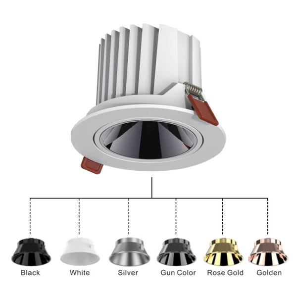 OEM Knob Switch Spotlight Recessed Downlight Embedded Anti Glare