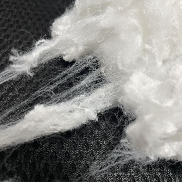 High Whiteness PET Fiber 2D×38mm Soft Stable for Textile Production Specifications can be customized