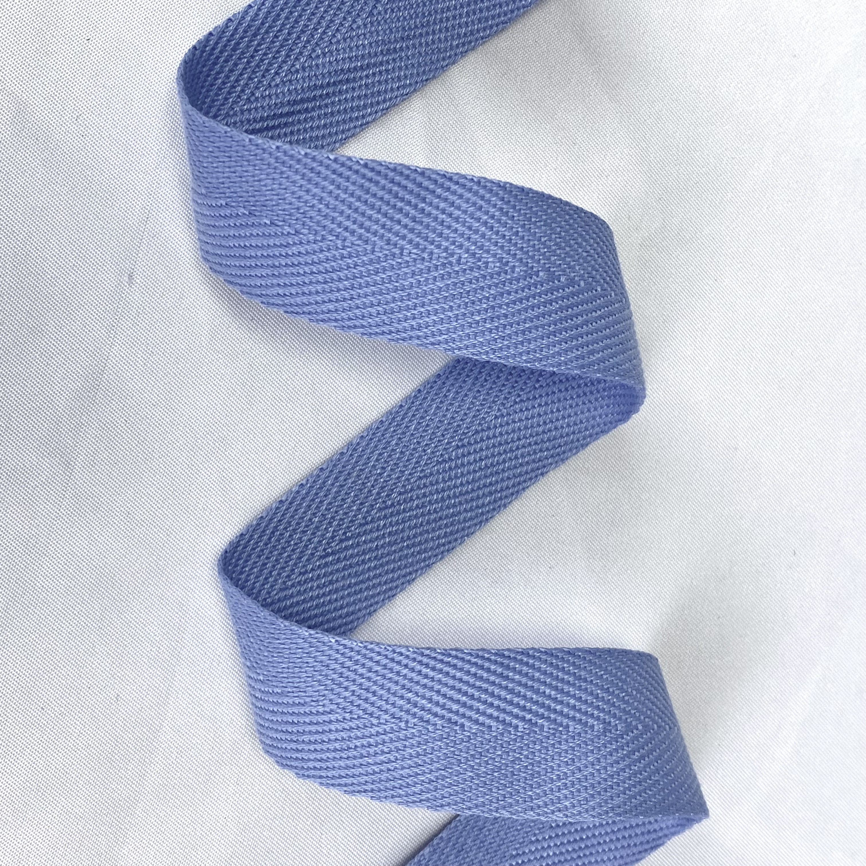 Herringbone polyester-cotton webbing Various colors Backpack strap Belt Handbag strap