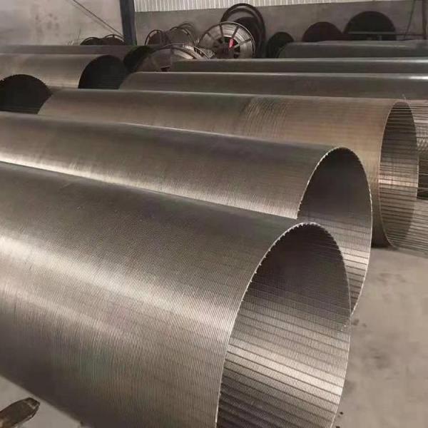 Industrial Welded Wedge Wire Screen Stainless Steel Well Screen