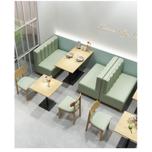 Modern Restaurant Furniture Stylish Western Restaurant Sofa and Chair