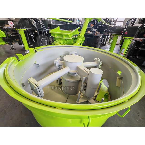 Sinotruk pesado 47m 6X4 montaje de la bomba de hormigón camión con mezclador de disco hidráulico