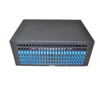 19 o painel de remendo da fibra ótica da montagem em rack ODF da polegada fixou o tipo 12-144 portos FC, SC, LC, adaptador do ST