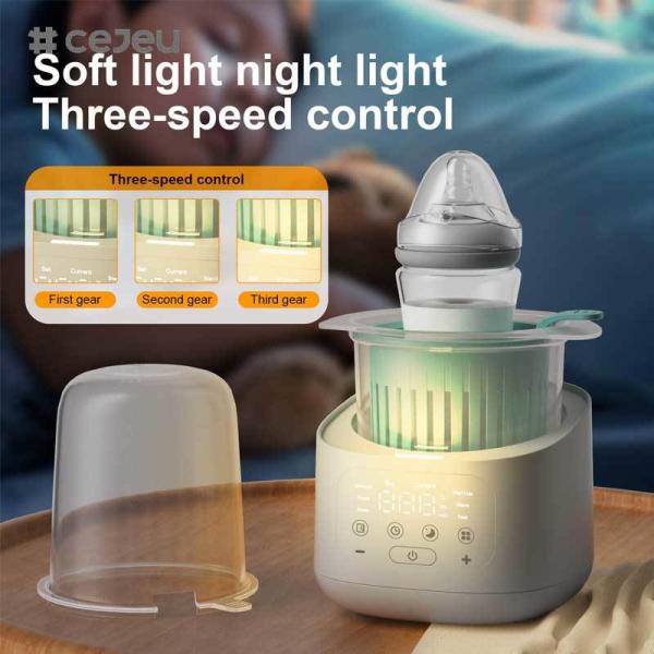 CJ-HJ-B05 2025 Factory New Design Young Mother Likes Design Baby Nursing Disinfection Feeding Bottle Warmer