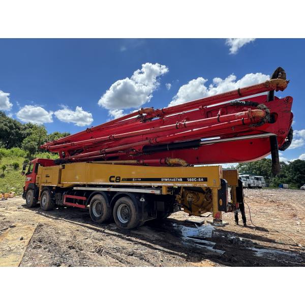 Los camiones usados SANY 56M para bombeo de hormigón completamente inspeccionados garantizados