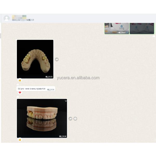 YRC 4D PRO Blocs de zirconium multicouches pour le fraisage dentaire CAD CAM