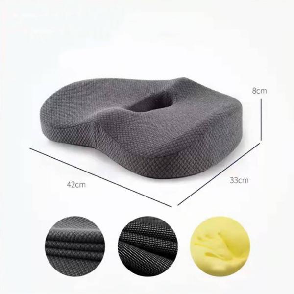 Comfortable and Supportive 3D Air Layer Memory Foam Maternity Seat Cushion for Office