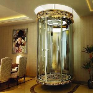 Microcomputer-Controlled Abnormity Automatic-Door Elevator – Circular Glass