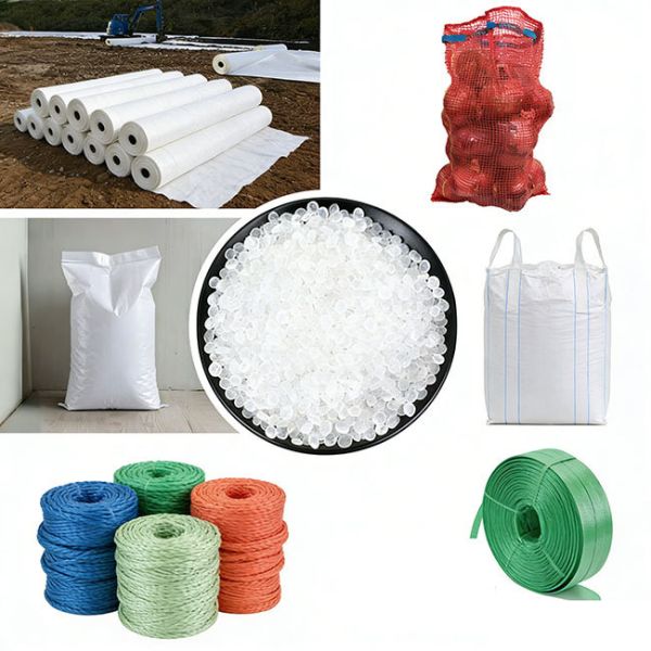 L5E89 Sinochem PP Raffia Granules Homopolypropylene Polypropylene for Tapes