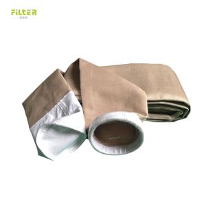 Industrial Dust Collector P84 Filter Bags Made from 100 Percent P84 Fiber with High Air Permeability and Strength