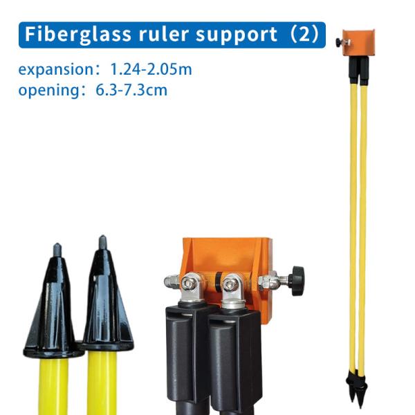 Regla de acero de indio Regla de soporte Tianbao Leica Código de barras del sur Fibra de vidrio Regla de acero de indio manganeso Soporte telescópico