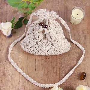 Boho Crossbody Summer Beach Bag - Handwoven String Boho Crochet Purse Straw Beach Tote Embroidery Yarn Crochet Bag Luxury Women Handmade Crochet Raffia Beach Bag