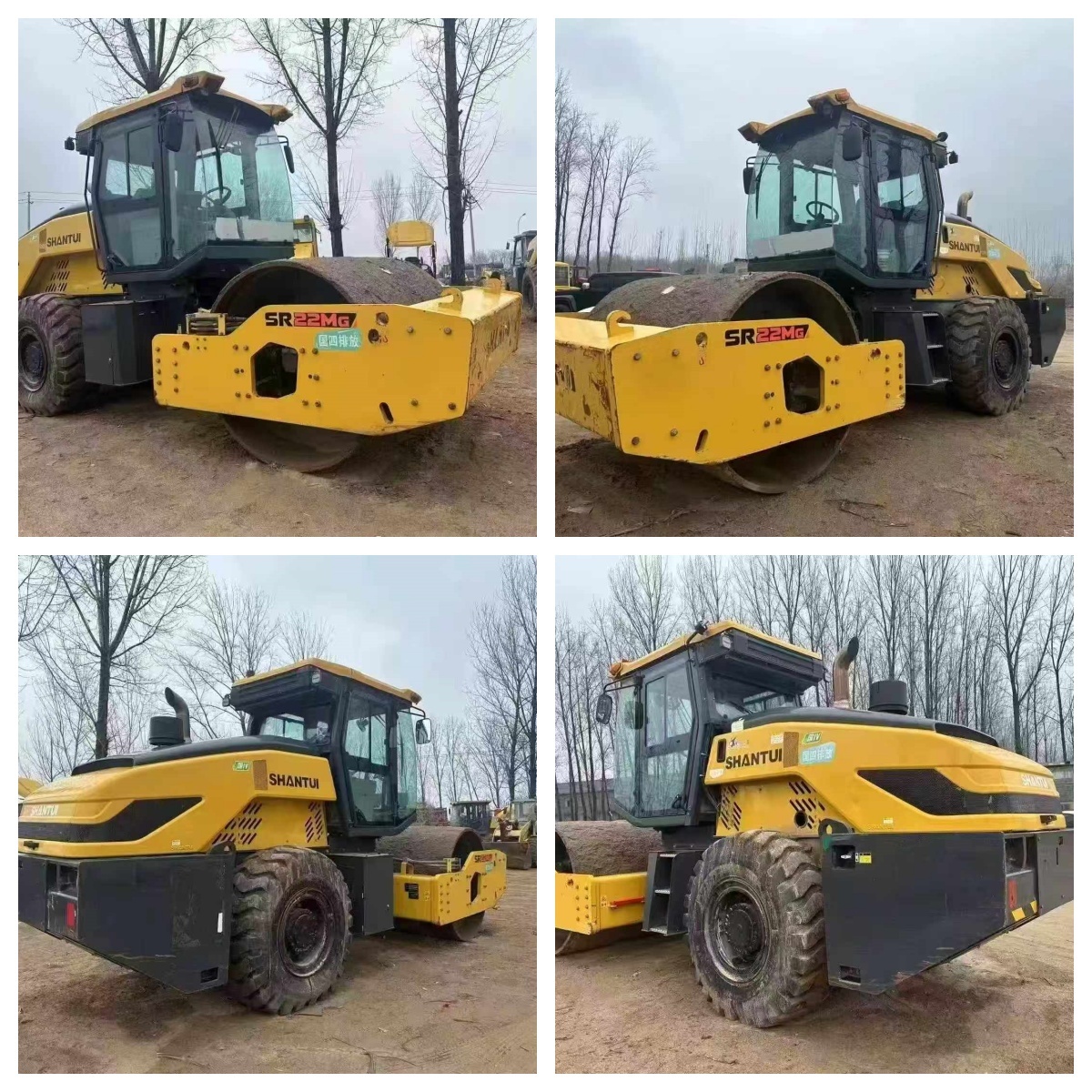 SHANTUI SR22MG China IV Single Drum Used Road Roller 22 Ton Hydraulic Drive